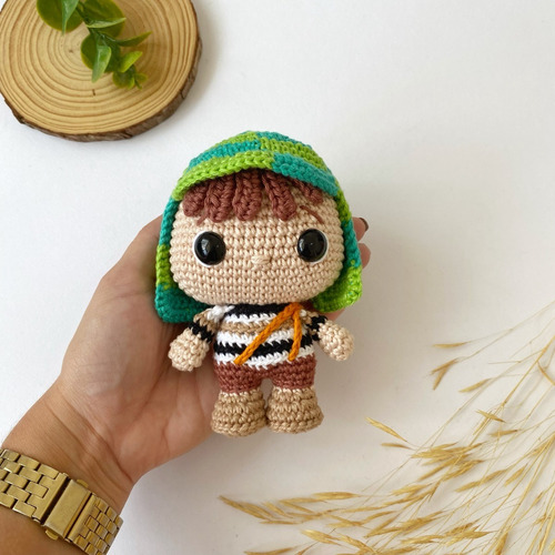 Kit Conjunto Chaves Quico E Chiquinha - Amigurumi Funko Pop