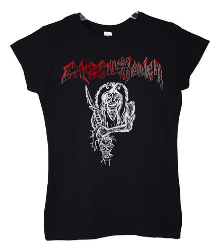 Polera Mujer Executioner Demo Pre Obituary Metal Abominatron