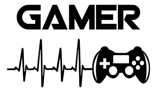Imagen 1 de 4 de Diseño Adhesivo Video Juegos Gamer Decoracion Habitación