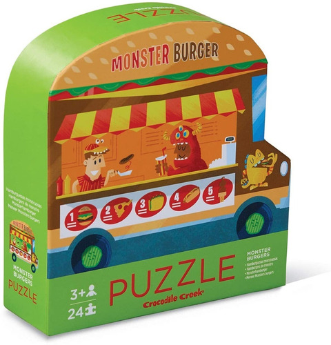 Puzzle 24 Piezas Doble Faz Crocodile Creek Educando