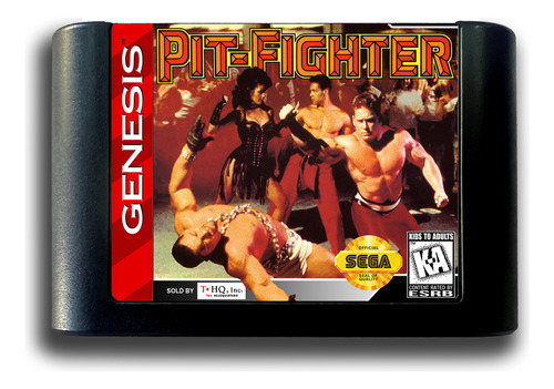 Cartucho De Megadrive Novo Pit-fighters