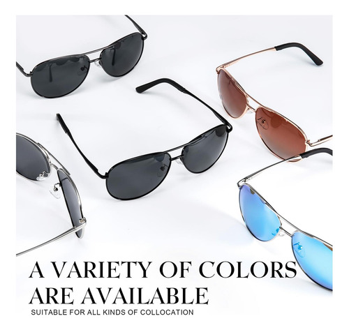 Gesruny Gafas De Sol Polarizadas De Aviador Para Hombres Y