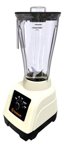 Licuadora Bosstech 550w Plástico 2l Perilla 3 Velocidades Color Beige