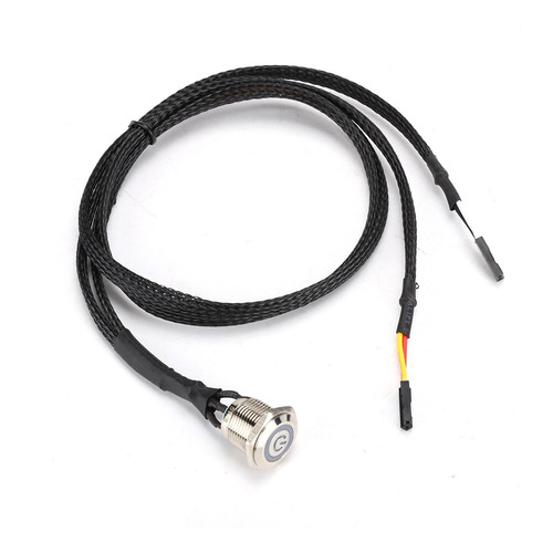 Botón De Encendido Con Cable Para Pc De Escritorio