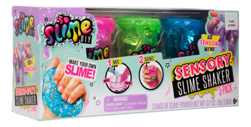 Slime Shaker Sensory Wabro Pack X3 Mix Sorpresa Surtido