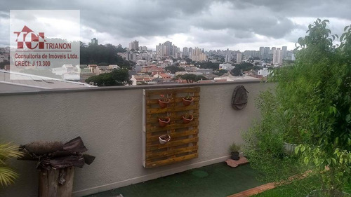 Cob. S/cond. 3 Dorms 173 M² Por R$ 530.000 - Utinga - Santo André/sp - Co0903