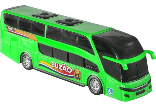 Ônibus De 2 Andares 42cm Brinquedo Buzão - Bs Toys