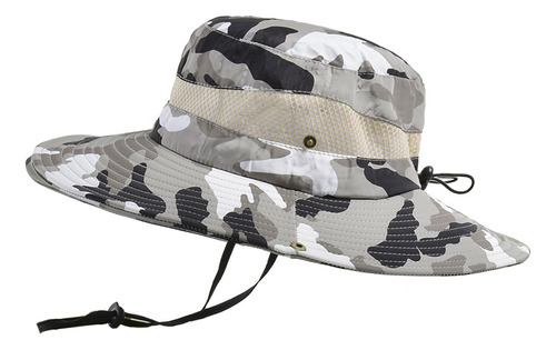 Nuevo Sombrero De Cubo De Camuflaje Clásico For Hombre,