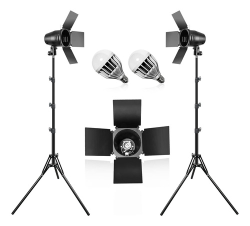 Limostudio Agg - Kit De Soporte De Luz Led Continua Para Es.