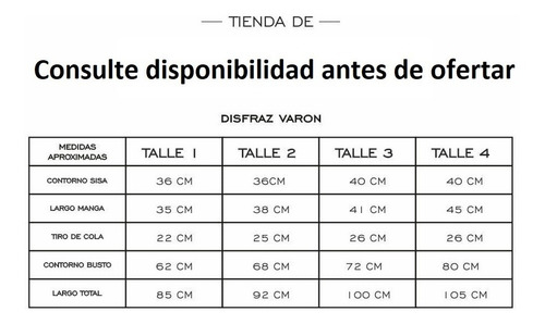 Imagen 2 de 5 de Disfraz Capitan America Con Musculos Talle 1-2-3-4