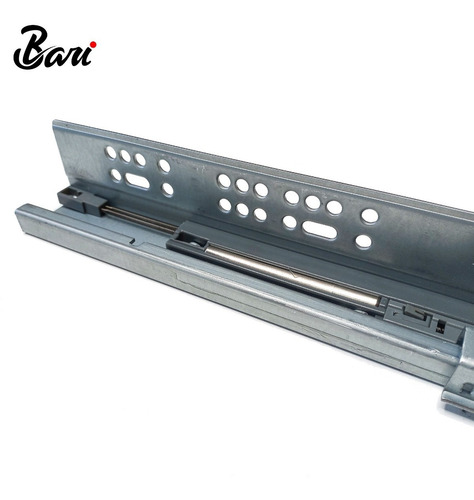Corredera De Montaje Oculto Con Push Open 35 Cm Marca Bari