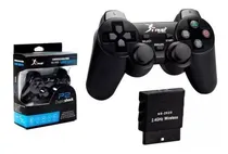 Comprar Kit 2 Controles Playstation 2 Ps2 Sem Fio Preto
