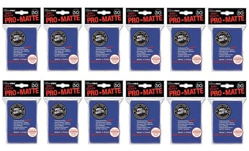 600 Ultra Pro Blue Pro-matte Deck Protectors Mangas Mtg Colo