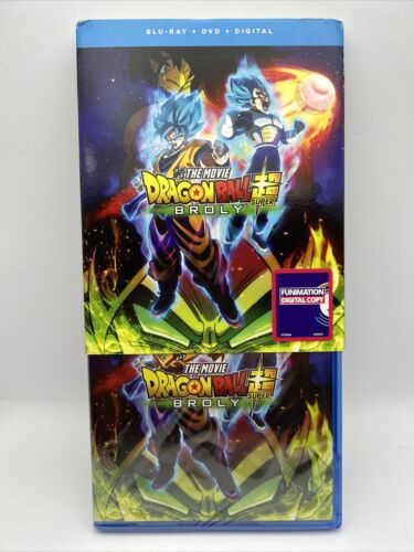 Dragon Ball Z Super: Broly The Movie W/slipcover Blu Ray Ddd