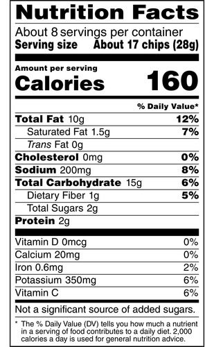 Lay's, Sabor A Crema Agria Y Cebolla Americanos 219.7 G