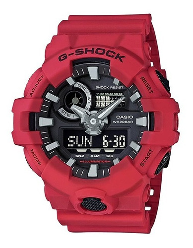 Reloj Casio G-shock Ga-700-4a Wr 200m Agente Oficial Caba