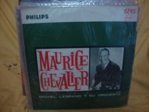 Vinilo Maurice Chevallier Michel Legrand Y Su Orquesta O1