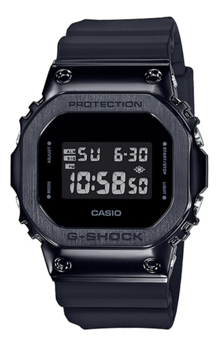 G Shock Gm 5600b 1 Original Digital Caja En Acero Negro 