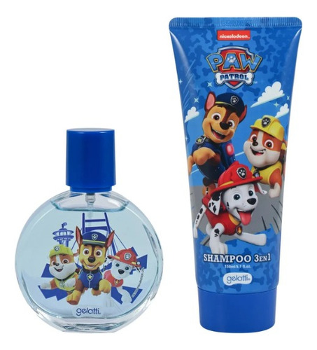 Paw Patrol Perfume 50 Ml + Shampoo 3 En 1