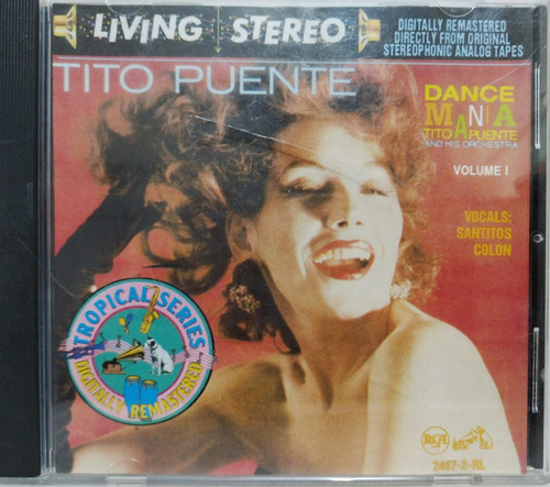 Tito Puente And His Orchestra  Dance Mania Volume I Cd