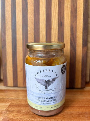 Calamares En Escabeche - Conservas Puerto Madryn X360gr