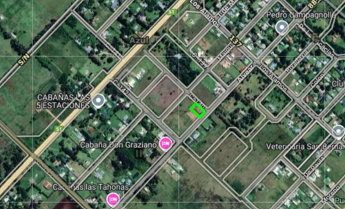 Terreno En Venta - 1.045mts2 - Azul