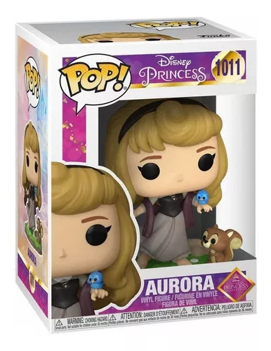 Funko - Figura colecionável Disney 100 anos: Princesa Aurora em