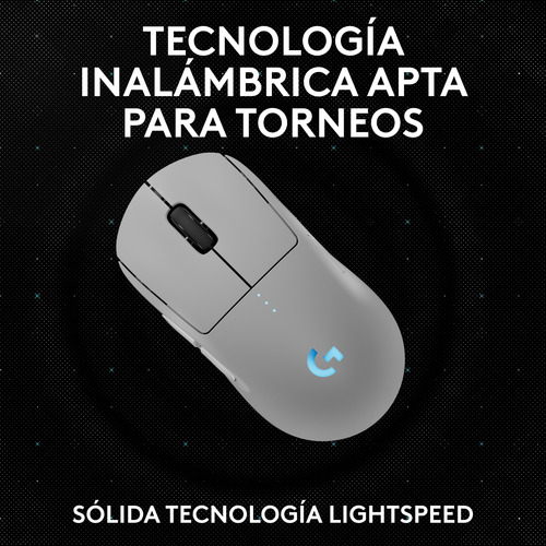 Mouse Inalámbrico Gamer Logitech G Pro 2 Lightspeed Blanco