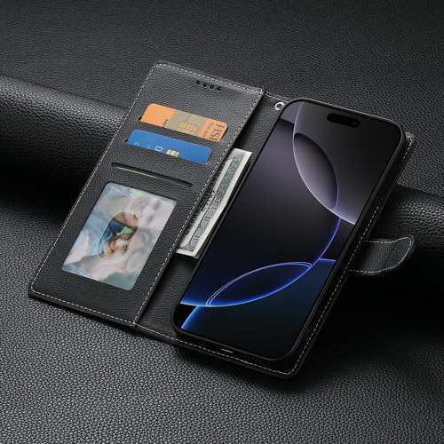 Funda De Piel Ultradelgada Y Ligera Para Oppo A18, Cartera M