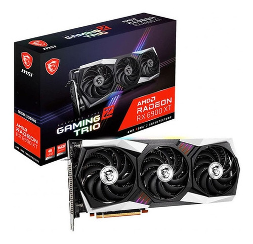 Placa De Video Msi Radeon Rx 6900 Xt Gaming Z Trio 16g Gddr6