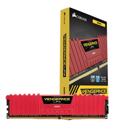 Imagem 1 de 5 de Memória Corsair Vengeance 16gb 2x8 2400mhz Ddr4 Lacrada