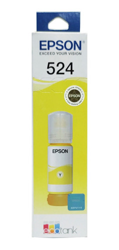 Tinta Epson 524 70ml L6580 L15150 L15160 Amarillo