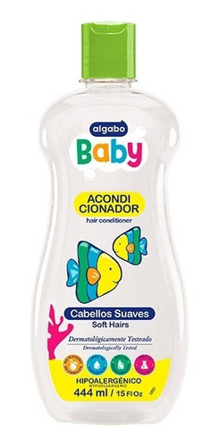 Caja X24 Baby Acondicionador Cabellos Suaves 444ml Algabo