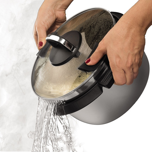 Panela Elétrica 700w 3 Em 1 Vermelha 1,8l Blackdecker P700v
