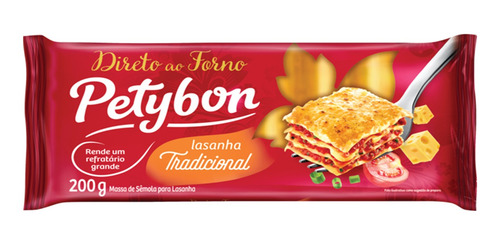 Lasanha Semola Petybon 200g