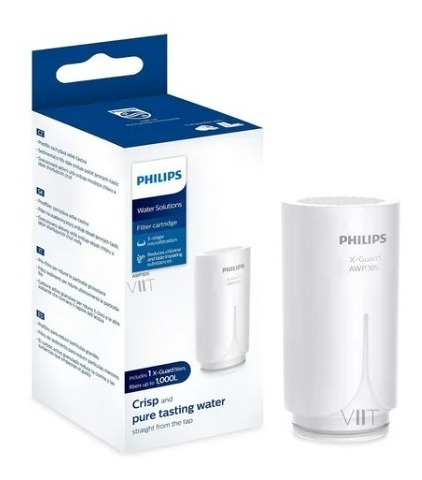 Refil Philips Water Solutions Filtragem Torneira P/ Awp3704