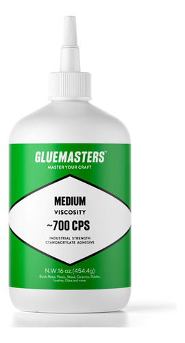 Glue Masters - Super Adhesivo De Cianoacrilato (ca) De Grado