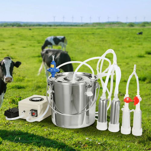 Ordeñadora Para Vacas Y Cabras Tanque 12l Recargable