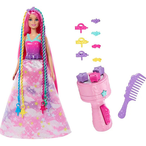 Barbie Dreamtopia Princesa Trenzas Magicas Año 2022 Em