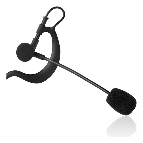 Y Auricular Earhook Arbitro 3.5 Mm Vnetphone Intercom Para .