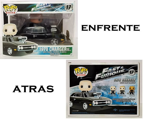 Dom Toretto Con 1970 Dodge Charger Funkopop Fast & Furios (Usado)