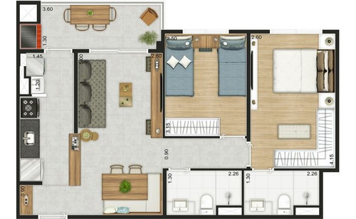 Imagem 3 de 25 de Apartamento - Ref: Or14968.2