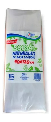 Bolsa Natural Biodegradable 90x120 Cm Paquete De 1kg Abo