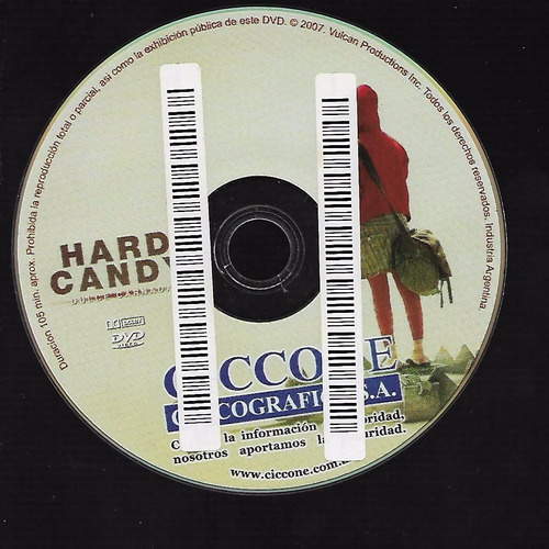 Hard Candy Dulce Carnada Patrick Wilson Ellen Page Dvd