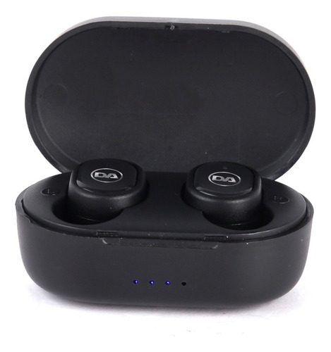 Auriculares Inalambricos In Ear Bluetooth Daewoo Cargador Color Negro