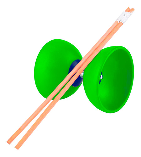 Juguete Diábolo Mediano 2 Varilla Y 1 Cuerda Malabares Yoyo 