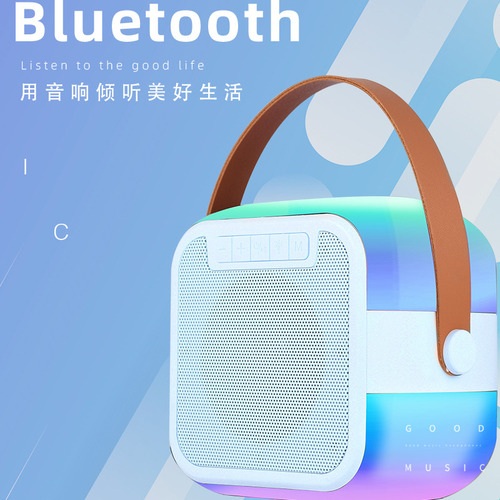 Altavoz Bluetooth Inalámbrico Con Luces De Atmósfera Deslumb