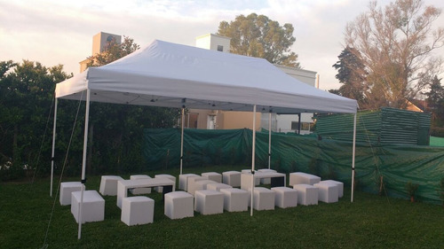 Imagen 3 de 10 de Alquiler De Livings, Puff, Gazebos, Carpas, Tambores Bebidas