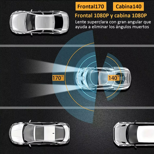 1080p Cámara Para Auto Dash Cam Camara Para Automovil Hd