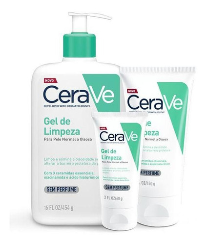 Gel De Limpeza Facial Com Niacinamida Cerave 60g